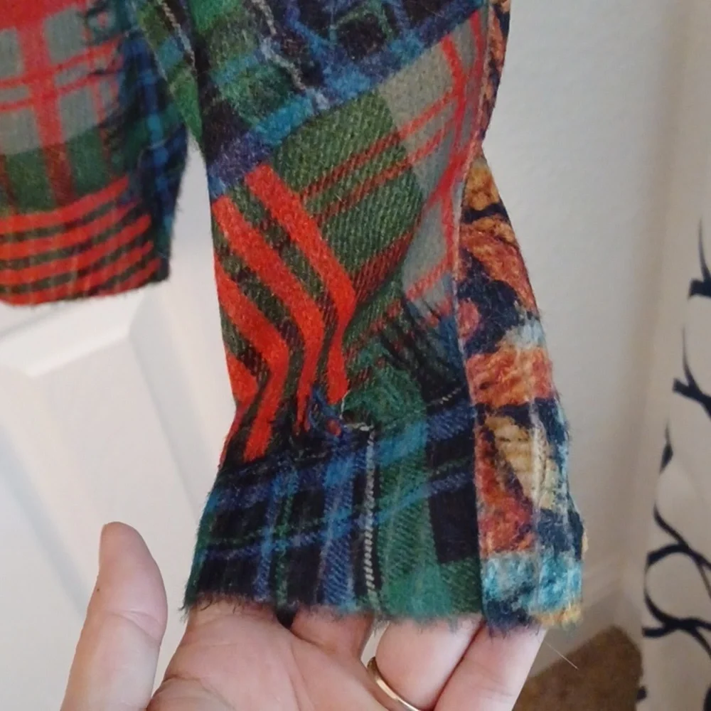 Colorful crewneck sweater, XL - Picture 6 of 10